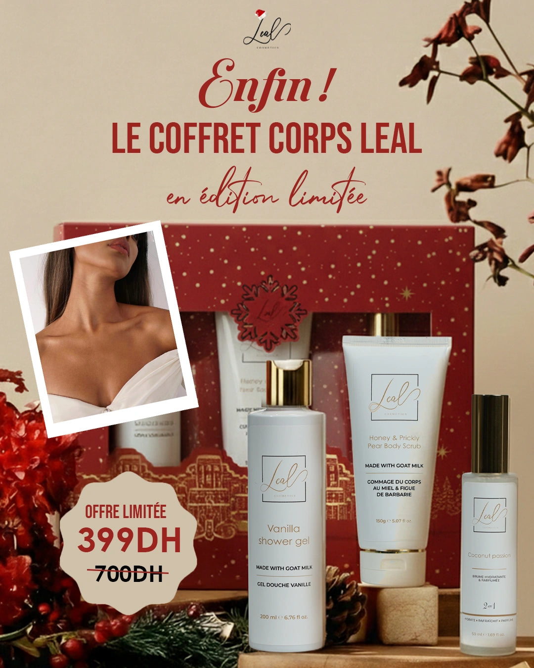 Coffret Édition Limitée Noël – Leal Cosmetics