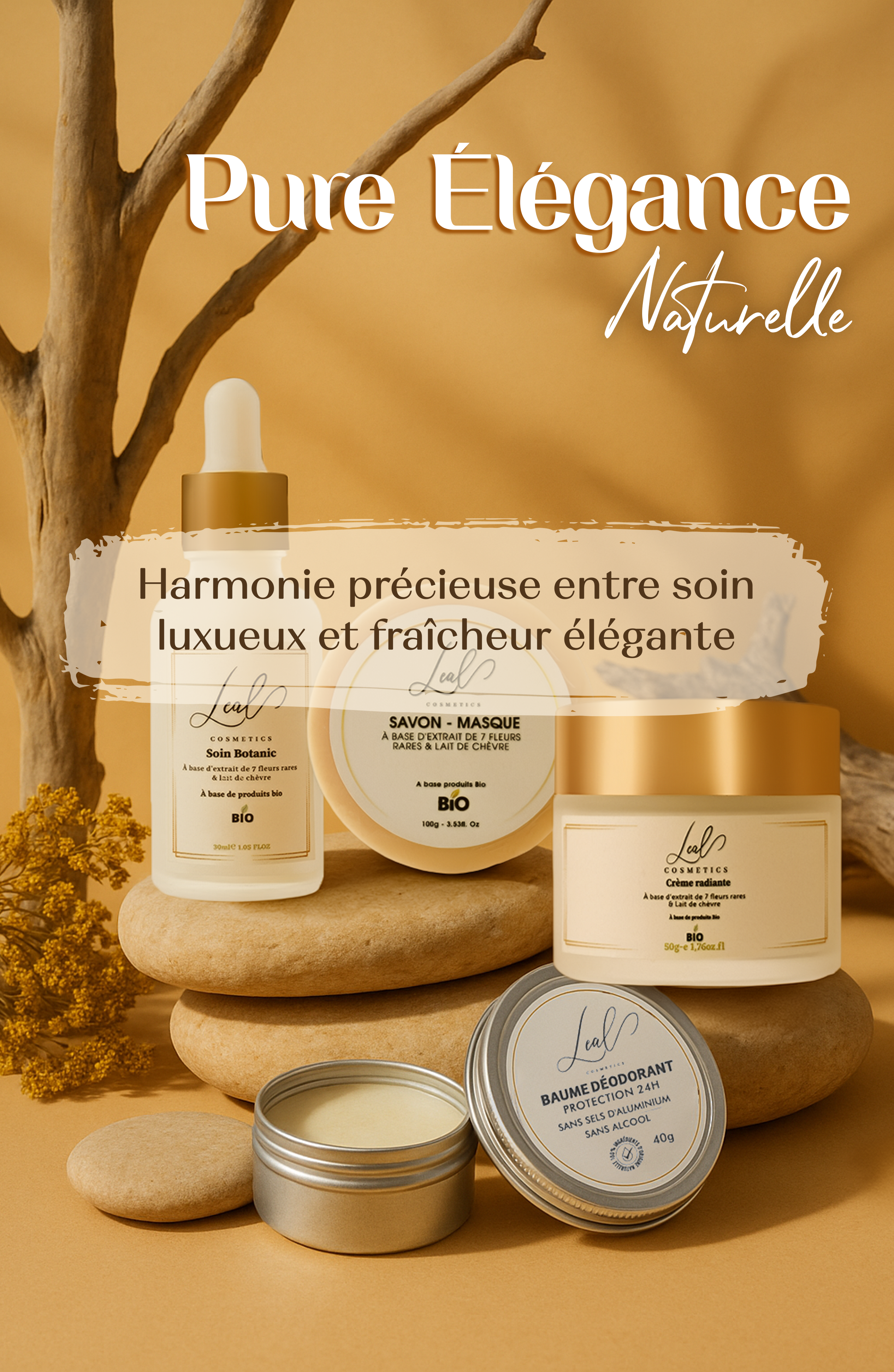 Pack Rituel avec Déodorant - PROMO LEAL
